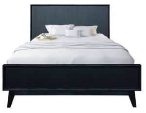 Ella Black Acacia Queen Slat Frame