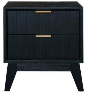 Ella Black Acacia 2Dr Bedcab 55X42X60H