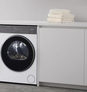 F&P 10Kg Series 5 Front Load Washer 850X600X665