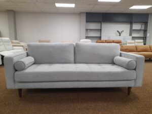 Harper 3 Seater In First Times Quartz Fabric