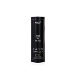 Scullys Mens Green Tea Body Talcum Tin 130Gm