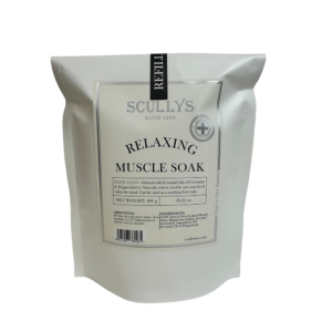 Scullys Relaxing Muscle Soak Refill 800G