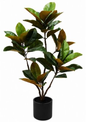 Real Touch Magnolia In Black Pot 1300H