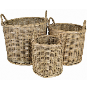 Willow Produce Baskets Set Of 3