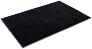 Century Pile Black Washable Medium Rug 120X85Cm