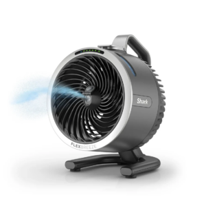 Shark Flexbreeze Hydrogo Misting Portable Fan Grey