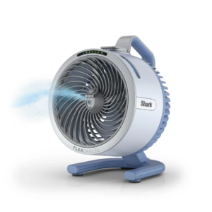 Shark Flexbreeze Hydrogo Misting Portable Fan Glac