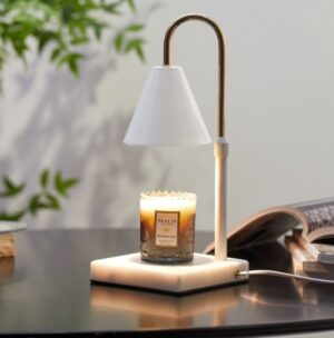 Avalin Aroma White Marble Candle Warmer 230V