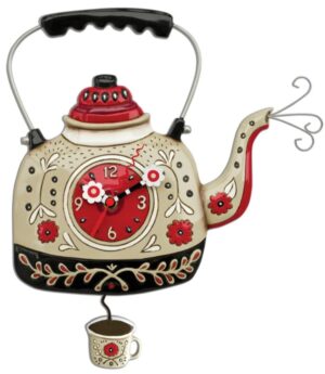 Kettles On Pendulum Clock 35Cm Order In