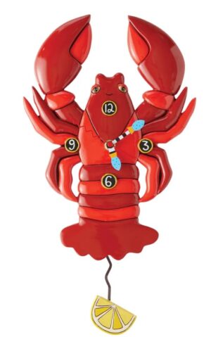 Dapinci Lobster Pendulum Clock 41Cm Order In