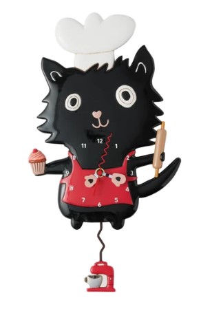 Sugar Paws Pendulum Clock 39Cm Order In