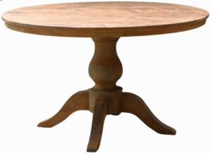 Savana Solid Teak Round Dining Table 1300X760