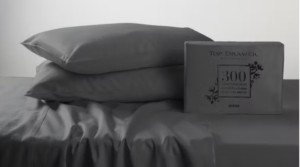 Top Drawer 300Tc Super King Graphite Sheet Set