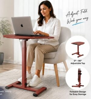 Ergovibes Butterfly Laptop Table Red 650X480