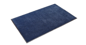 Century Pile Navy Washable Small Rug 750X450Mm