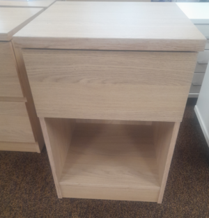 Roma 1D Bed Cab In Medium Oak
