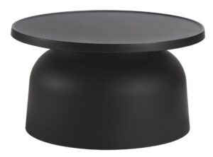 Drift Black Outdoor Coffee Table 670X670X380