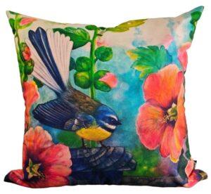 Fantail Hibiscus Cushion 45X45 Irina Velman -Nz Ar