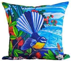 Fantail Coastal Cushion 45X45 Irina Velman -Nz