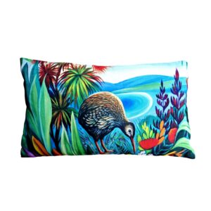 Kiwi In Bush Lumbar Cushion 50X30 Irina Velman