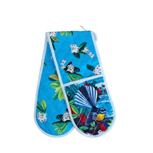 Fantail Coastal Double Oven Glove 90X20
