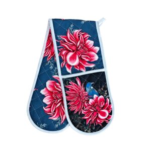 Tui On Dahlia Double Oven Glove 90X20