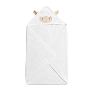 Moana Rd Baby Towel Hoodie Lamb Due Nov26