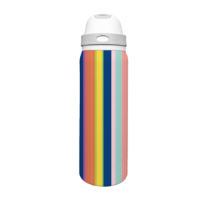 Stripes 1.2Lt Stainless Steel Drink Bottle