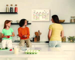 Frameo 21.5 Inch Family Calender White