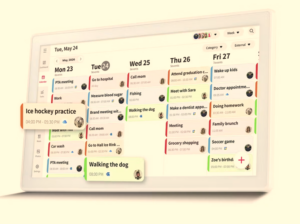 Frameo 10.1 Inch Family Calender White