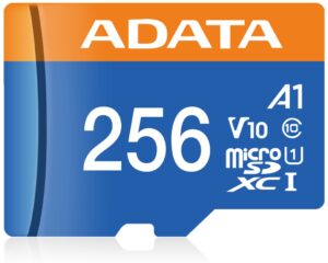Adata Premier Microsdxc Uhsi A1 V10 Card Adp 256Gb