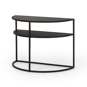 Deco End Table Black Oak 30X60X45H Due Jan27