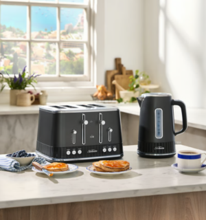 Sunbeam French Riviera Breakfast Set - Black
