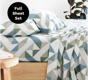 Onslow Flannelette Sheet Set Double Size